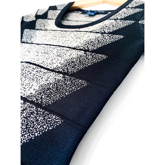 FRENCH CONNECTION SPOTLIGHT FLECK JACQUARD BODYCON - Picture 5 of 9